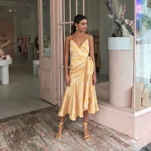 ACLER Dana Wrap Dress NWT